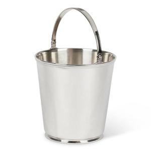 Cubo de Hielo de Acero Inoxidable, Diseño Clásico Redondo, Recipiente para Bebidas para Fiestas con Doble Asa, Enfriador de Vino y Champán, Florero - Product Image 3