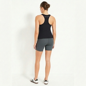 Women's custom pickleball Racerback Tank Top and seamless compression Shorts Set <b>High</b> Rise elastic Waistband quick dry courtwear - Product Image 1