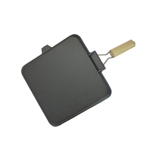 Poêle grill antiadhésive multifonctionnelle idéale pour la cuisson à l'intérieur, la friture, la rôtissure et les repas sains sans huile - Product Image 4