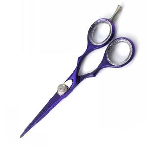 Ciseaux de coiffure professionnels MORJE, lame en acier inoxydable, pointe fine, manche long, pour droitiers, pour salon de coiffure - Product Image 2