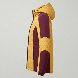 Veste d'hiver unisexe moderne à capuche, imperméable, coupe-vent, streetwear urbain haut de gamme, logo sur le devant - Product Image 3