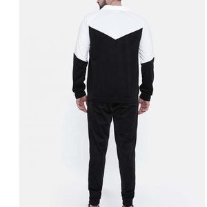 ชุดวอร์มผ้าคอตตอนสำหรับผู้ชายชุดวิ่งชุดวอร์มสองชิ้นปักโลโก้สำหรับ100% - Product Image 5