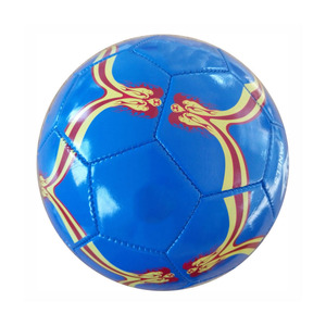 Ballon de football respirant de haute qualité avec motif vague dynamique - Product Image 5