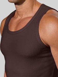 Camiseta sin mangas para hombre con efecto teñido espacial, de hilo multicolor, transpirable, chaleco deportivo, ropa atlética moderna, proveedor mayorista - Product Image 4