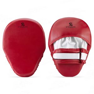 Mitaines d'entraînement incurvées en cuir Premium pour la boxe, le kickboxing, la pratique du coup de poing et le fitness 2026 - Product Image 3