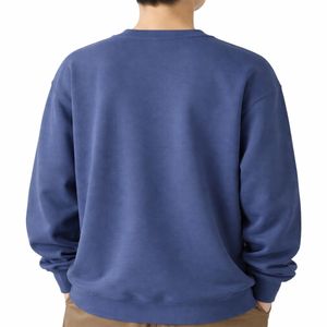 Sweat-shirt à capuche pour homme 100% coton polaire léger respirant séchage rapide coupe ample décontracté 2 pièces - Product Image 2