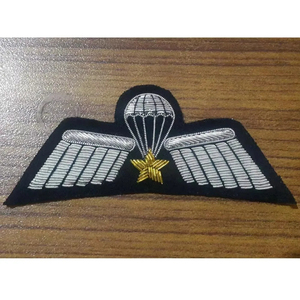 Embroidered Badge-Bullion Embroidery Patch Handmade Embroidered-Badge Applique-Bullion Blazer-Badge For Sale - Product Image 4