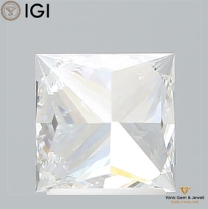 Diamant de laboratoire CVD 3,05 carats taille princesse avec certificat IGI couleur F clarté VVS1 pour cadeau d'anniversaire bijoux - Product Image 4