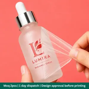 สติกเกอร์ติดแบบ UV Ink Transfer กันน้ำ ลายนูน 3 มิติ ไม่ต้องใช้ความร้อน สำหรับแก้ว โลหะ ขวดน้ำ แก้วน้ำ - Product Image 3