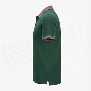 Chemises pour hommes en coton 100% tricoté respirant, sans manches, pour occasions décontractées et semi-formelles, vêtements de sport haut de gamme, couleur personnalisée, golf - Product Image 3