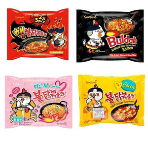 Combo de 11 Sabores de Pollo Picante Instantáneo - Buldak Ramen, 11 Paquetes - Product Image 2