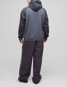 Ensemble de survêtement 2 pièces en coton 100% de haute qualité pour le jogging et l'entraînement – Vêtements de sport pour fabricants en gros - Product Image 2