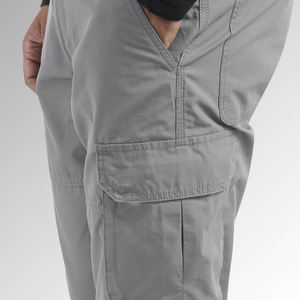 <b>Men's</b> Straight Cargo Pants <b>Casual</b> Multi Pocket Jogger <b>Trousers</b> Button Fly Relaxed Fit Custom Workwear - Product Image 4