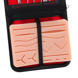 Kit complet de suture orthopédique pour étudiants en médecine vétérinaire, incluant un coussin en silicone réaliste et un manuel pour les hôpitaux - Product Image 3