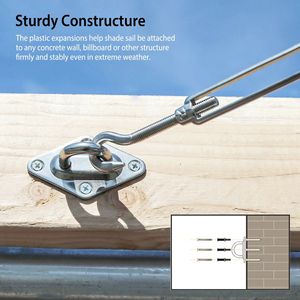 Kit di Accessori in Acciaio Inox per l'Installazione di Tende da Sole e Reti Ombreggianti - Product Image 5