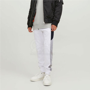 Reasonable Price Customized logo Drawstring Man <b>Trouser</b> Straight Pant In <b>White</b> And Black Colour Fabric Casual Wear <b>Men</b> <b>Trousers</b> - Product Image 5