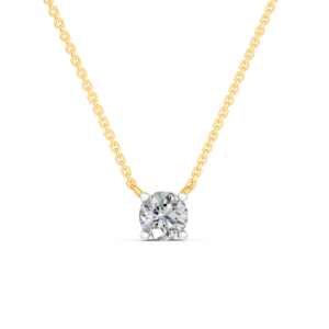สร้อยคอทองคำแท้ 14K 9K 10K 18K ประดับเพชรแล็บ ได้รับการรับรองจาก IGI ผู้ผลิตเครื่องประดับคุณภาพสูงที่เป็นธรรม ขายส่ง RJC OEM ODM NK706461 - Product Image 1