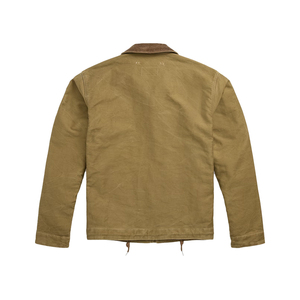 Veste de travail vintage en velours côtelé de qualité supérieure pour homme, style militaire, personnalisable OEM, résistante au vent, collection Hiver Heritage Americana - Product Image 2