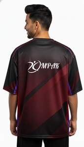 เสื้อยืดผู้ชายแฟชั่นทันสมัยทรงปกติ ผ้าโพลีเอสเตอร์/คอตตอน ระบายอากาศได้ดี แห้งเร็ว ลายพิมพ์ซับลิเมชั่น สไตล์ลำลอง สตรีทแวร์ - Product Image 4