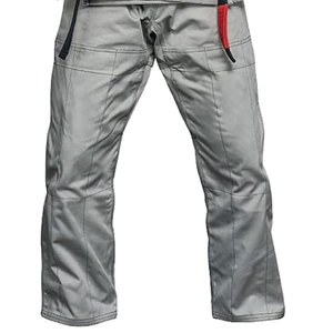 Kimono Ligero de BJJ para Hombre, Gris, 100% Algodón, Transpirable, Uniforme de Jiu Jitsu, Corte Regular, Uniforme de Entrenamiento para Adultos - Product Image 4