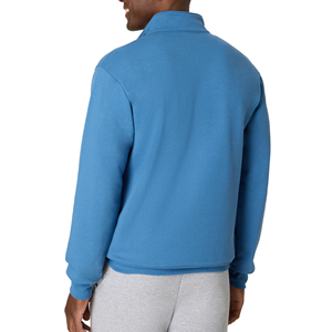 Custom <b>Mens</b> Quarter Zip Sweatshirt Custom Plain Design Top High Grade <b>Fleece</b> Autumn Winter <b>Jumper</b> Supply Sweatshirts - Product Image 6