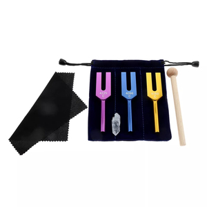 Juego de diapasones más vendidos de 4096hz, 4160hz y 4225hz para sanación de chakras, terapia de sonido, vibración y herramientas de meditación - Product Image 4