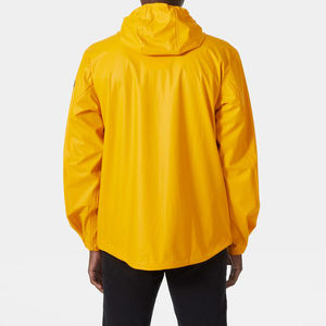 Premium Quality Custom Logo <b>Men's</b> <b>Soft</b> <b>Shell</b> Waterproof Windproof Hooded Zipper Print Rain <b>Jacket</b> with Polyester Fabric - Product Image 2