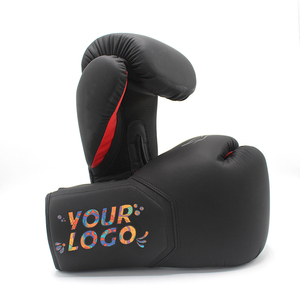 Gants de boxe professionnels en cuir confortables pour hommes, avec logo personnalisé, respirants, pour l'entraînement de boxe - Product Image 4