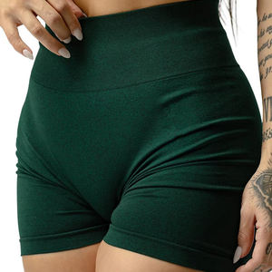 Shorts de sport pour femmes grandes tailles personnalisables avec poches pour téléphone et effet push-up fessier - Product Image 4