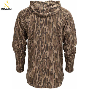 Men's <b>Camo</b> 1/2 Zip Merino Hoodie <b>Jacket</b> - Product Image 6