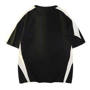 เสื้อยืดผู้ชายไซส์ใหญ่ ผ้าฝ้าย 100% พิมพ์ลาย 300gsm ทรงหลวม ไหล่ตก เสื้อยืดผู้ชายแบบเรียบ - Product Image 6