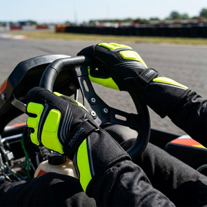 Unisex Go Kart Racing <b>Gloves</b> <b>Touch</b> Screen | Full Finger Breathable Premium Quality Lightweight Outdoor Karting <b>Gloves</b> - Product Image 4