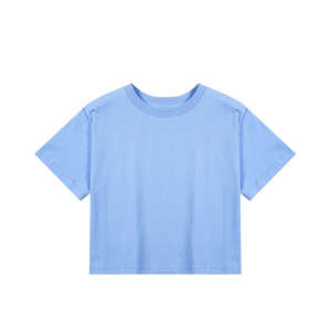 เสื้อผ้าสตรีฤดูร้อนน่ารักแบบขายส่ง ลายพิมพ์ 3 มิติ คอจีน ผ้าไหม/ผ้าฝ้าย ทรงเข้ารูป ป้องกันรังสียูวี ปักโลโก้ งานถักโครเชต์ สไตล์สตรีทแวร์ - Product Image 3