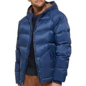 Men's Winter Jackets Fashion Stylish Custom Design Hooded Men's Outerwear Feather Puff Jacket <b>Bubble</b> <b>Coat</b> Puffer Jacket - Product Image 4