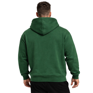 Sweat-shirt d'hiver de haute qualité, surdimensionné, épais (430 g/m²), délavé à l'acide, 100 % coton, molleton vert, séchage rapide, anti-plis - Product Image 4