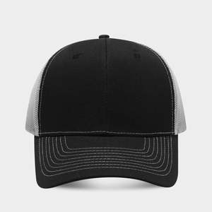 Gorra de Béisbol Lisa en Oferta, Gorra Trucker de 6 Paneles de Color Sólido para Adultos, Gorra Trucker de Malla con Logotipo Personalizado Disponible - Product Image 4