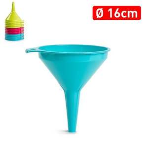 Entonnoir en plastique de 16 cm, outil spécialisé pour un versement et une distribution efficaces - Product Image 1