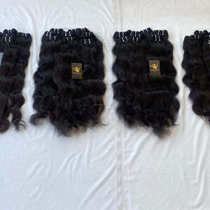 วิกผมคนบราซิล,ผิวด้านนอกเป็นลอนธรรมชาติแบบชาวเปรูจัดการกับผมเรมี่บริสุทธิ์ขายส่ง - Product Image 1