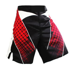 Shorts MMA de qualité supérieure pour hommes en tissu extensible polyester-spandex, shorts d'entraînement de combat, shorts MMA tendance - Product Image 4