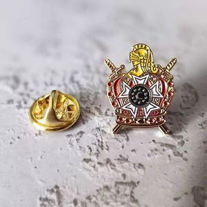 Conception de logo personnalisé, emblèmes maçonniques légers de haute qualité, couleurs personnalisées, insignes personnalisés pour francs-maçons, badges sur mesure. - Product Image 5