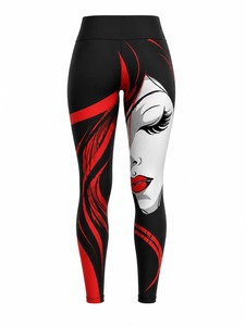 Leggings en flanelle pour femme, design élégant, confortables, en spandex et polyester respirant, écologiques, livraison rapide – Offre spéciale mi-été - Product Image 6