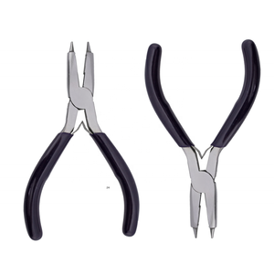 Alicates combinados 4 en 1 de acero inoxidable profesional con mango Ergo, cortador multiusos de embalaje conveniente para la fabricación de joyas - Product Image 5