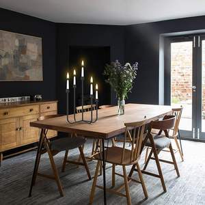 Porte-bougies en fer de 16 pouces pour mariages, fêtes, Thanksgiving et Halloween - Product Image 1