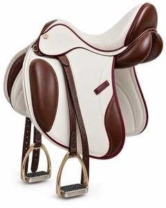 Silla de Montar Inglesa Hecha a Mano en Cuero Genuino para Equitación y Entrenamiento - Product Image 1