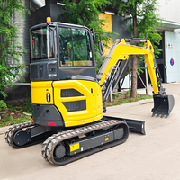 Livraison Gratuite – Nouvelle Excavatrice d'Ingénierie 3,5 Tonnes 4 Tonnes, Moteur CE EURO 5 EPA, Mini-Excavatrice sur Chenilles 3,5 Tonnes