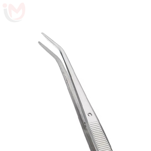 Pinzas de Acero Inoxidable con Punta Curva y Textura Suave para Extensión de Pestañas de Volumen, Marca Privada, Muestra Gratis para Pestañas Postizas - Product Image 2