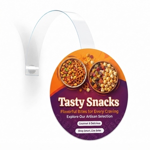 Étiquette publicitaire en PVC pour étagère de supermarché, présentoir promotionnel de détail, panneau marketing de point de vente, marqueur d'étagère, qualité alimentaire sans BPA - Product Image 4