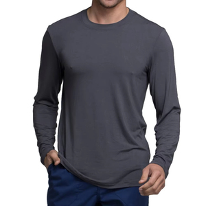 <b>Top</b> New Sell Breathable Quick Dry Cotton Polyester Jersey Hospital Uniforms Casual Medical <b>Scrubs</b> Men Custom Embroidery Nursing - Product Image 1