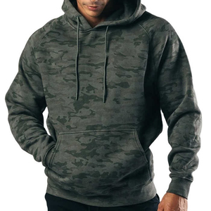Sudadera con capucha de camuflaje, último diseño, sudaderas con estampado para hombre, extragrandes, color gris oscuro, camuflaje, mezcla de algodón, sudaderas con capucha y sudaderas tipo pullover. - Product Image 1