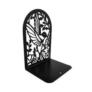 Porte-livres en métal vintage traditionnel pour une décoration classique de bibliothèque à domicile, ajoutant un charme intemporel, une présence élégante sur l'étagère, cadeau de mariage - Product Image 5